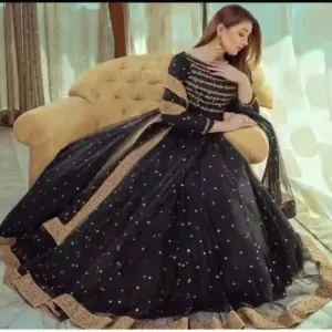 New Arrival Fashion Maxi Designer Chiffon Stitched Maxi