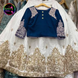 2Pcs Suit For Women Stitched/Ready To Wear 2Pcs Lehnga Choli